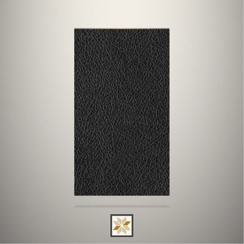 Leather Cosmico Leather Grey Laminate (8x4 feet,0.8 mm): LM-15489