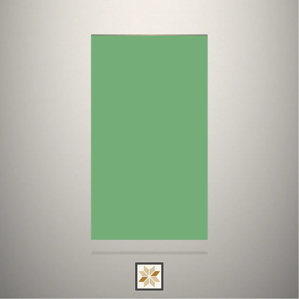 Super Matt Emerald Green Solid Color Green Laminate (8x4 feet,1 mm): LM-15510