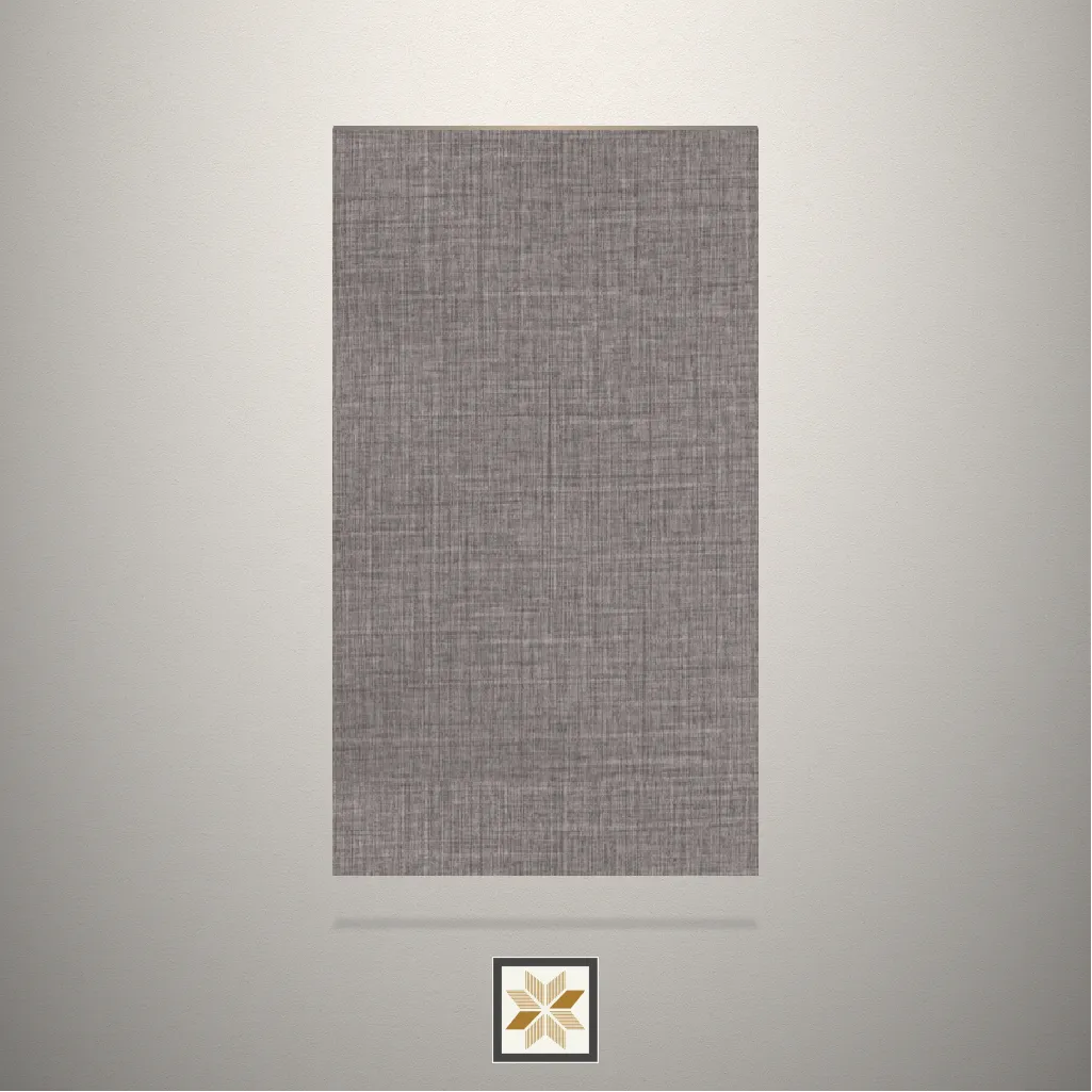 Suede MS Cambrick Fabric Linen Grey Laminate (8x4 feet,0.8 mm): LM-15536