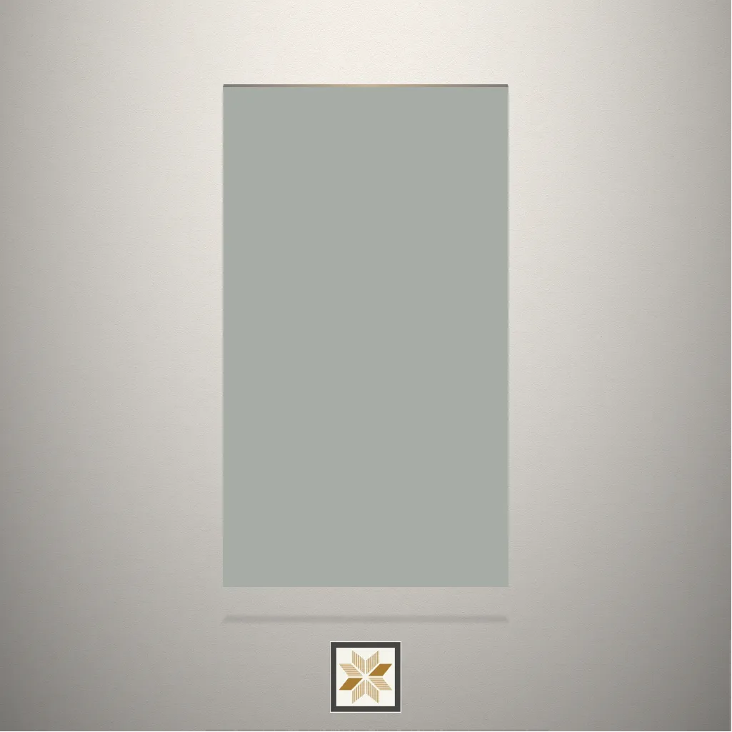 Matt Independence Blue Solid Color Grey Laminate (8x4 feet,1 mm): LM-15596