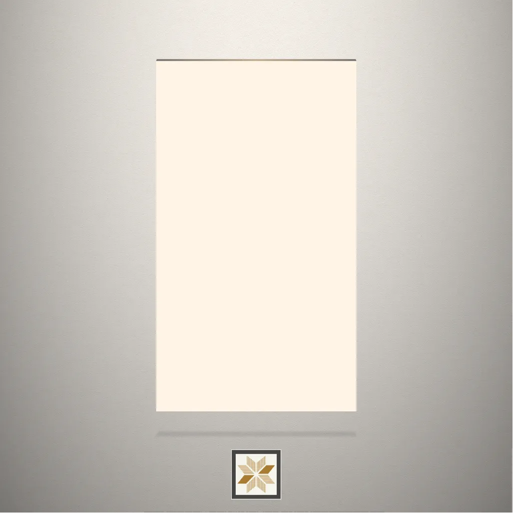 High Gloss Almond Ivory Solid Color Ivory Laminate (8x4 feet,1.5 mm): LM-15663