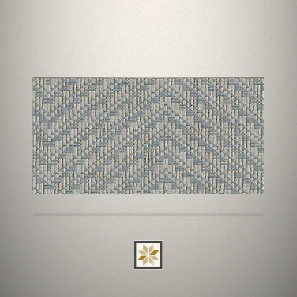 Textured Cane Rattan Grey Laminate (8x4 feet,1 mm): LM-15677