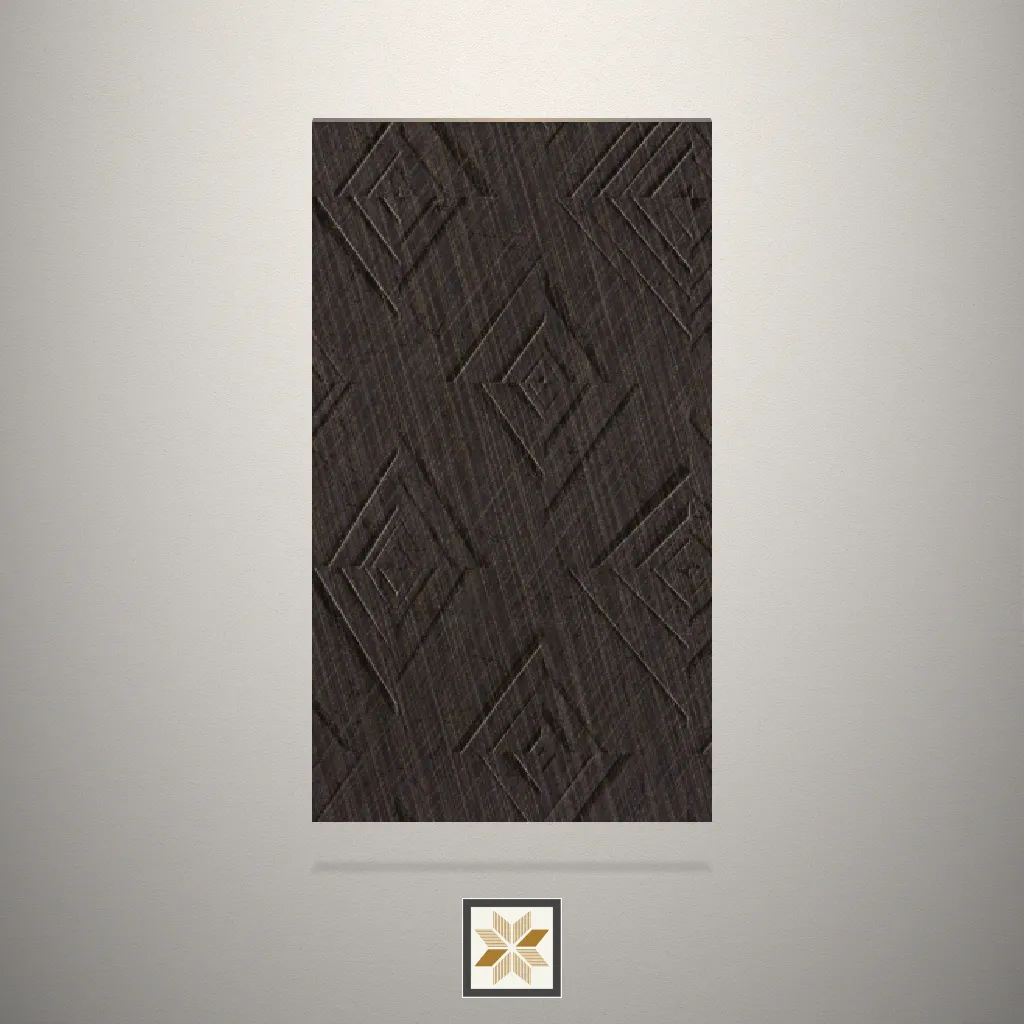 Textured Abstract Design Abstract Artistic Black Laminate (8x4 feet,1 mm): LM-15719