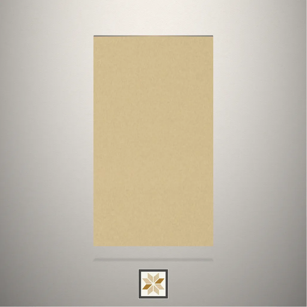 High Gloss Aspen Gold Solid Color Brown Laminate (8x4 feet,1.5 mm): LM-15776