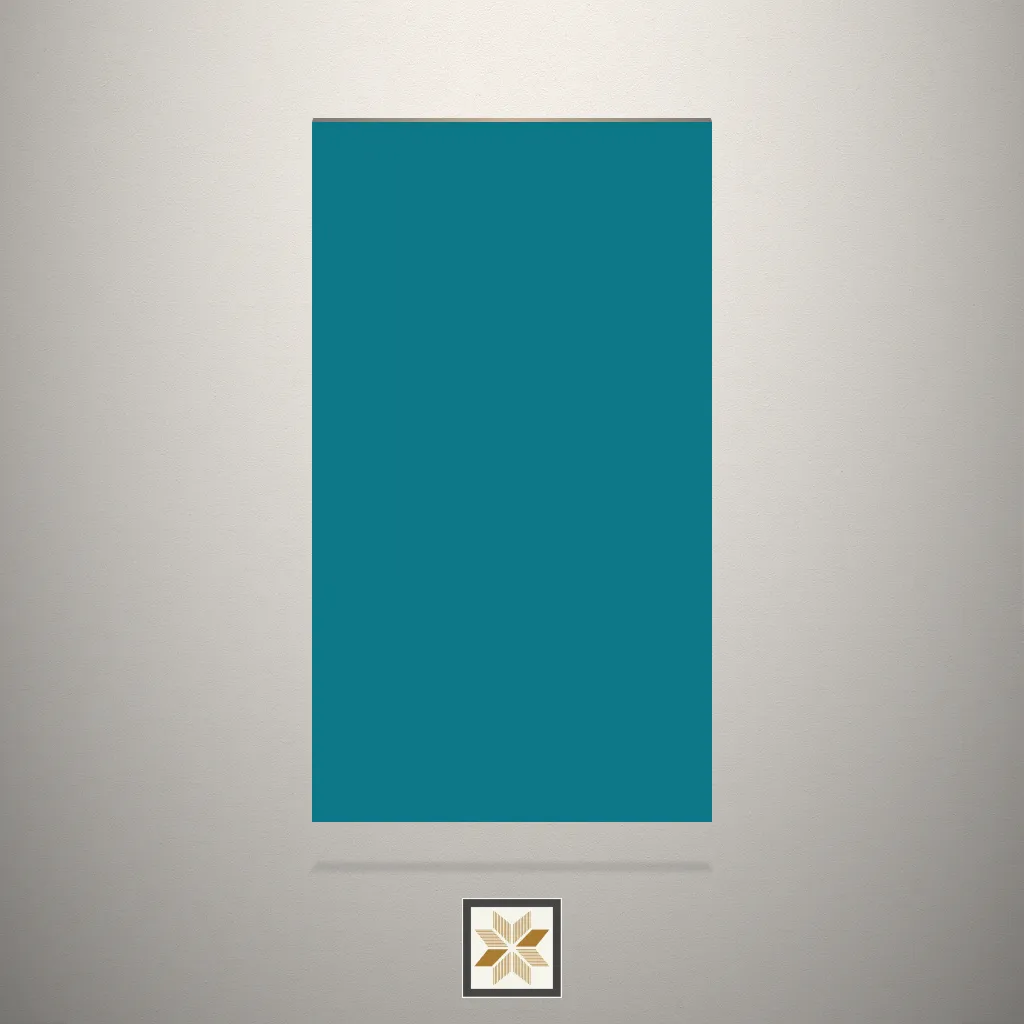 Gloss Ombre Green Solid Color Blue Laminate (8x4 feet,1 mm): LM-15800