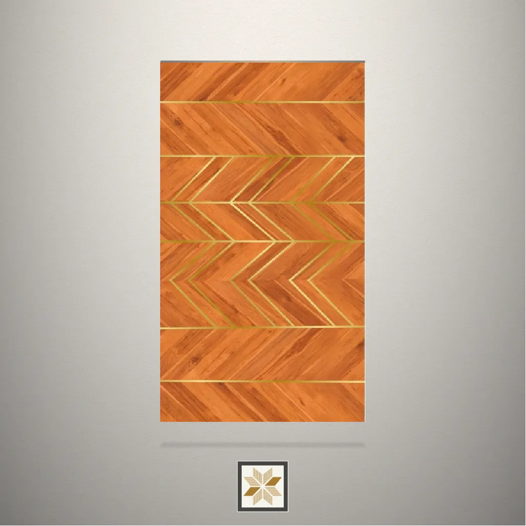 Super Matt Pattern Brown Laminate (8x4 feet,1 mm): LM-15808