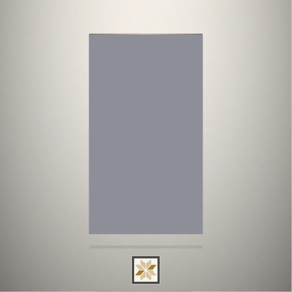 High Gloss Porpoise Grey Solid Color Grey Laminate (8x4 feet,1.5 mm): LM-15823