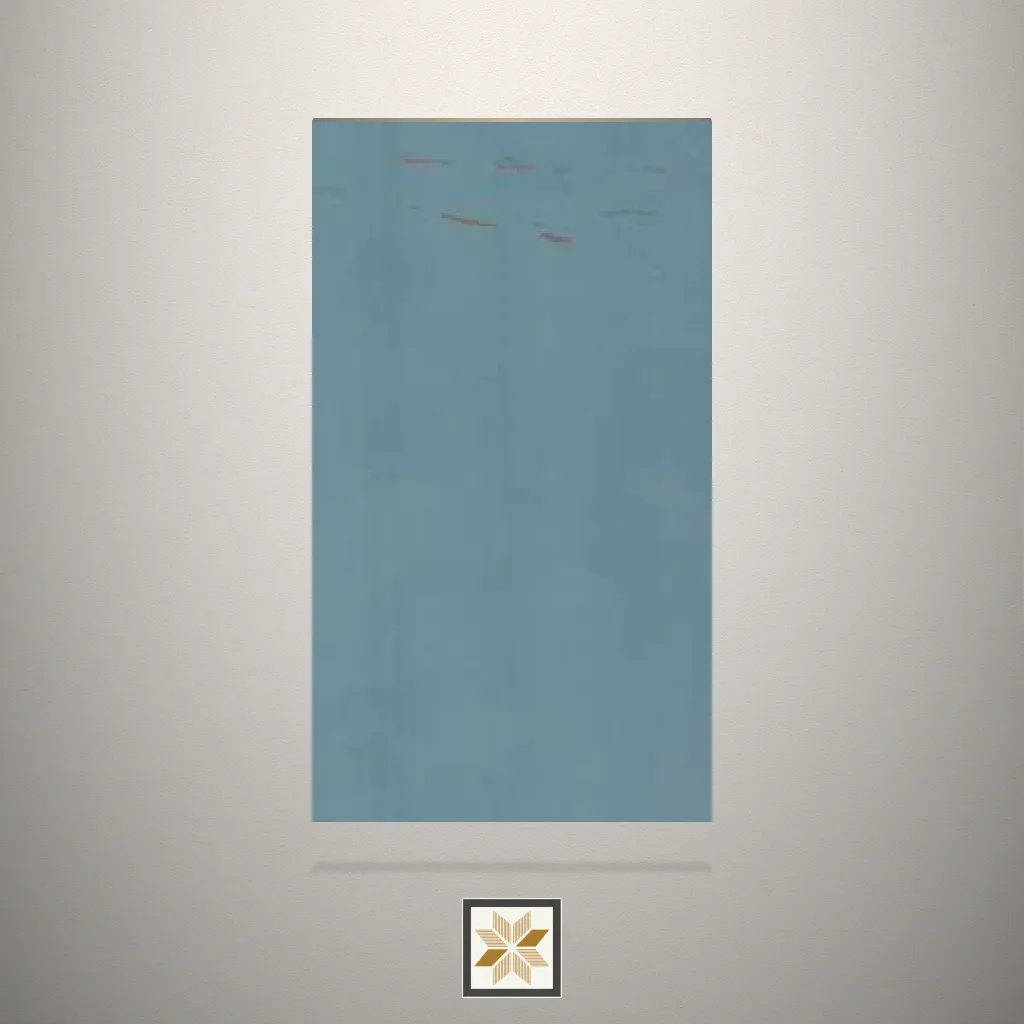 Super Matt Blue Sliky Solid Color Blue Laminate (8x4 feet,1 mm): LM-15884-E