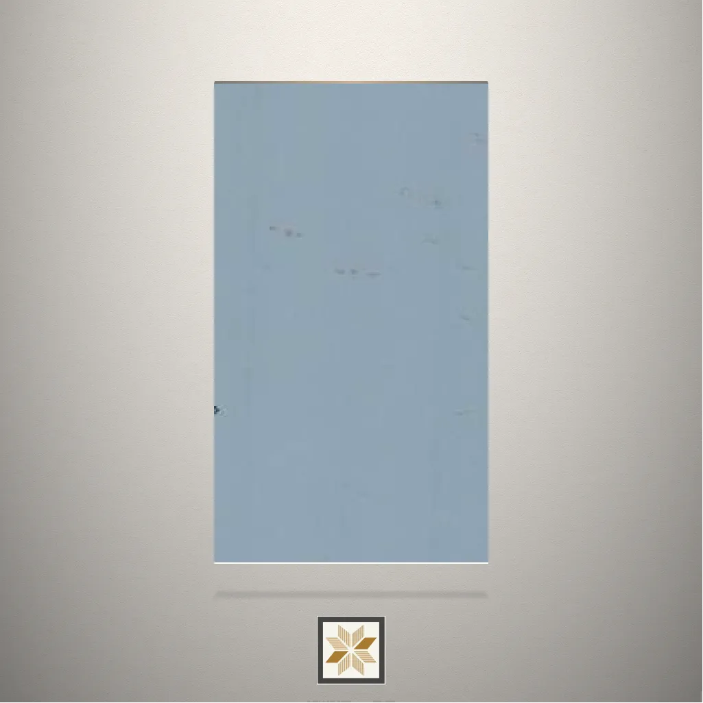 High Gloss Skyline Solid Color Blue Laminate (8x4 feet,1 mm): LM-15885-C