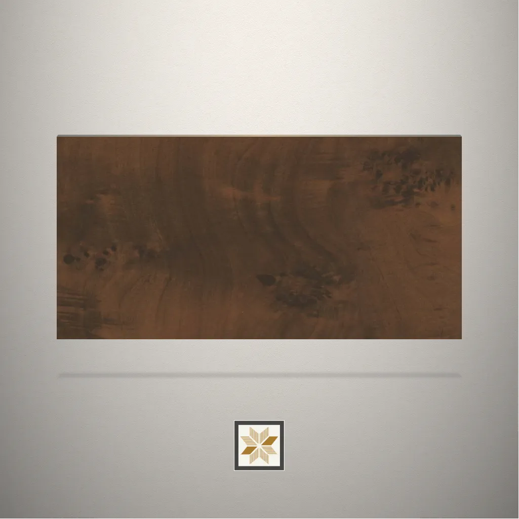 Textured Dark Lumber Wooden Brown Laminate (8x4 feet,0.8 mm): LM-15887