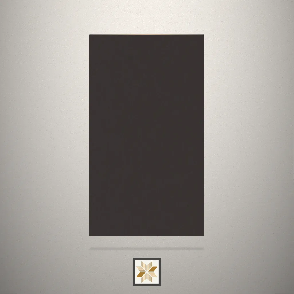 High Gloss Durango Solid Color Black Laminate (8x4 feet,1.5 mm): LM-15944