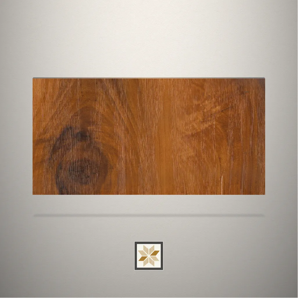 Textured Wooden Brown Laminate (8x4 feet,1 mm): LM-15956