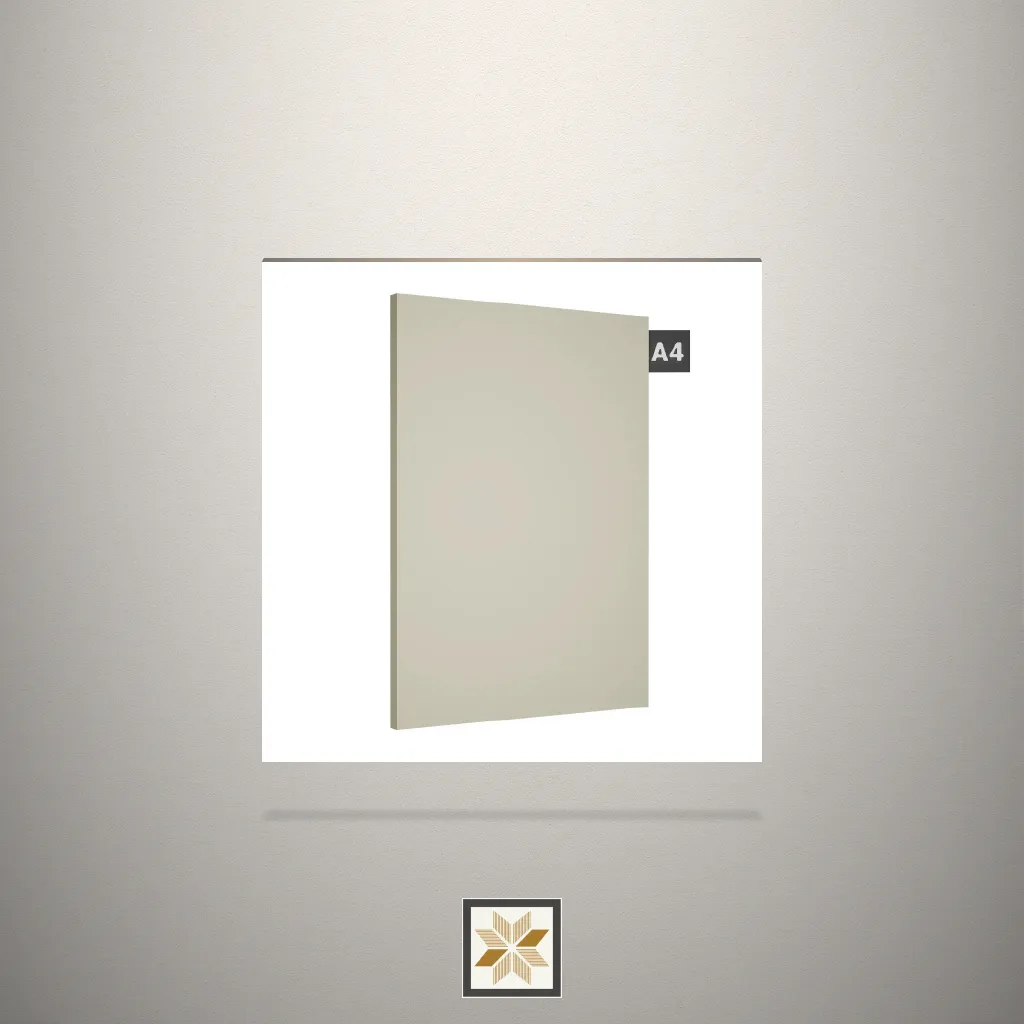 Gloss Solid Color Brown Laminate (8x4 feet,1.5 mm): LM-15972