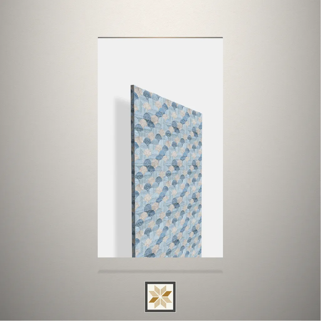 Textured Dreamy Digital Printed Multi Colour Laminate (8x4 feet,1 mm): LM-16005