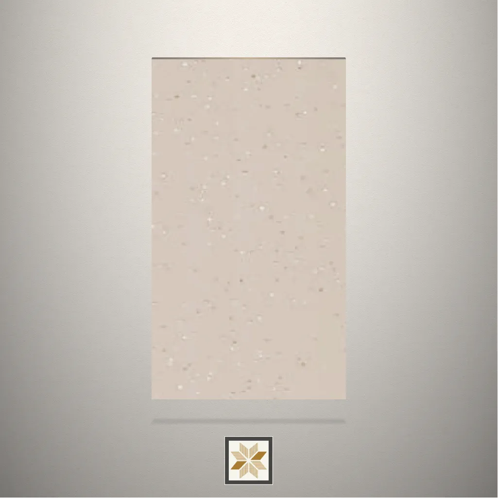 Gloss Stone Beige Laminate (8x4 feet,1.5 mm): LM-16128