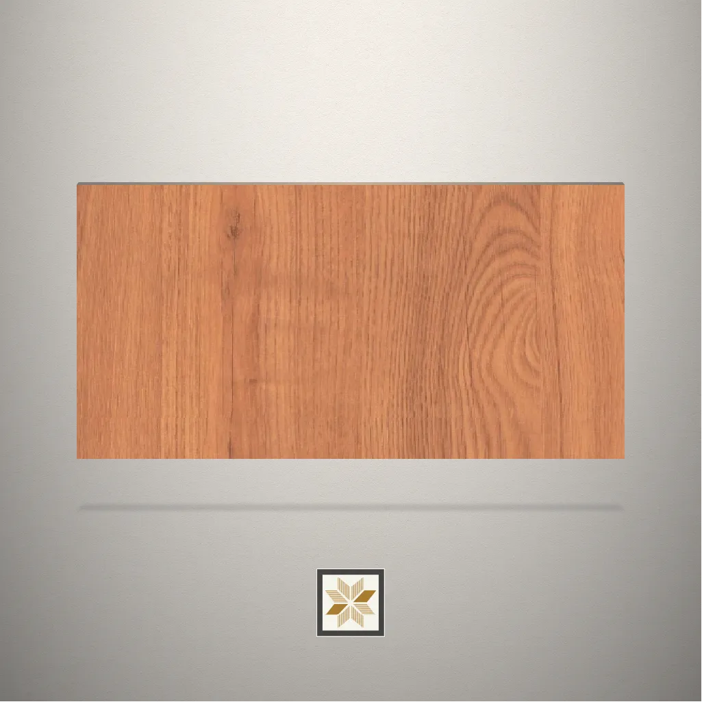 Textured Honey Acacia Wooden Brown Laminate (8x4 feet,0.8 mm): LM-16138