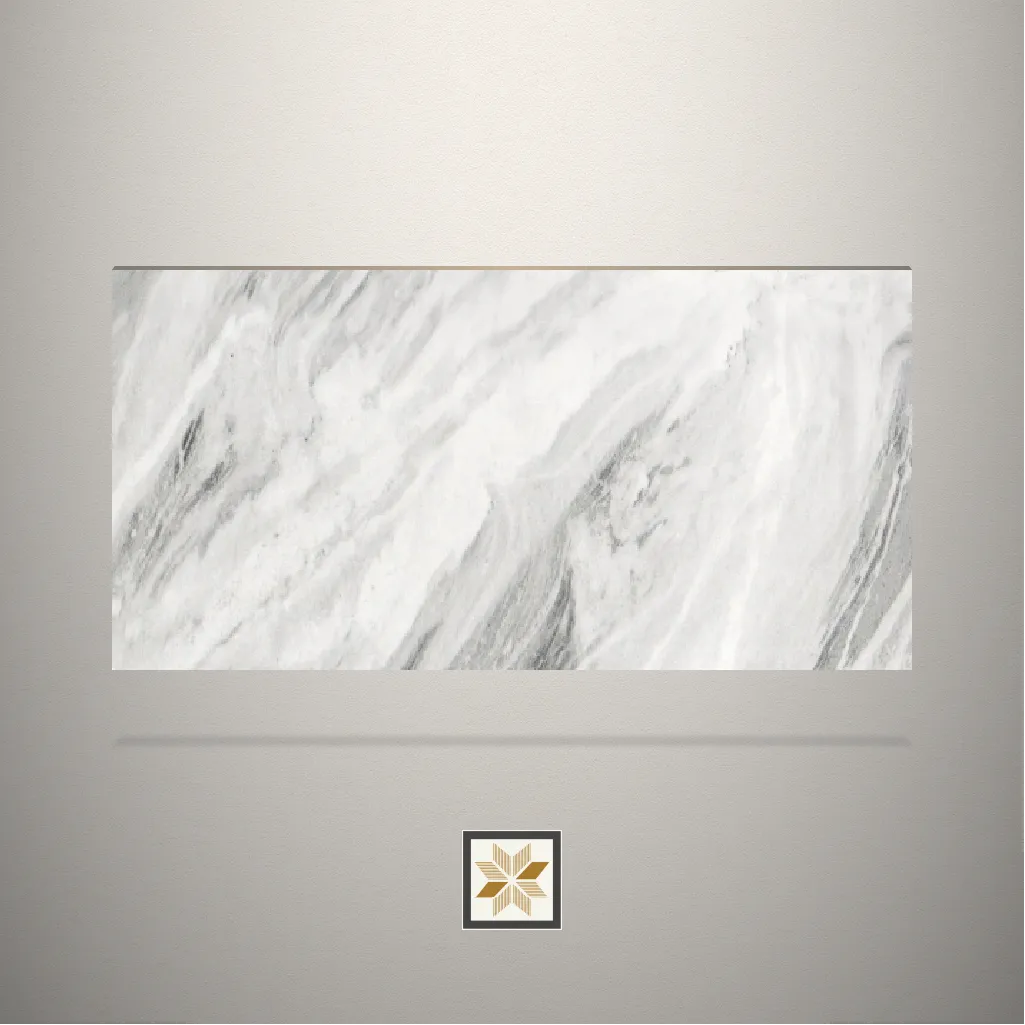 High Gloss Marble Grey Laminate (8x4 feet,1 mm): LM-16166