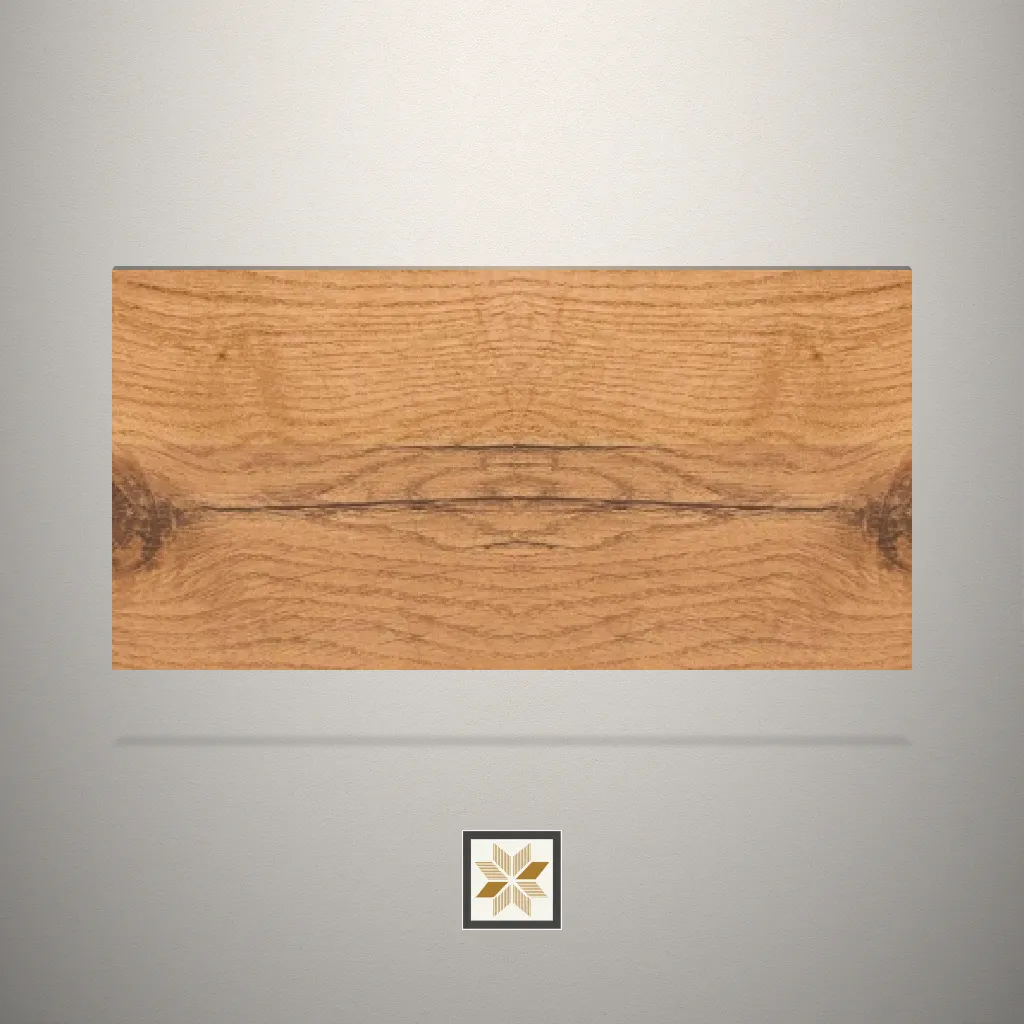 Textured Cavalio Oak Wooden Brown Laminate (8x4 feet,0.8 mm): LM-16250