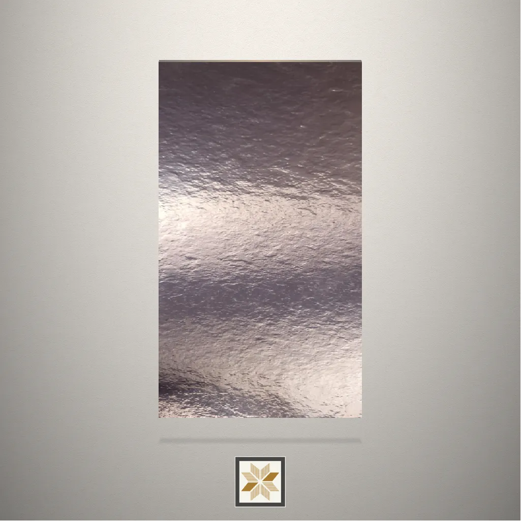 Textured Rose Gold Metal Pink Laminate (8x4 feet,1 mm): LM-16258