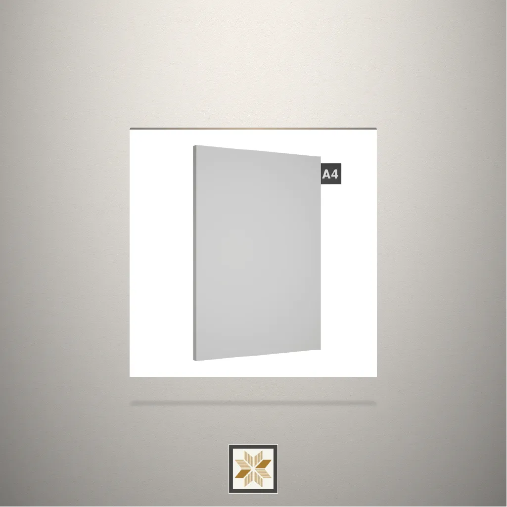 Gloss Solid Color Grey Laminate (8x4 feet,1.5 mm): LM-16271