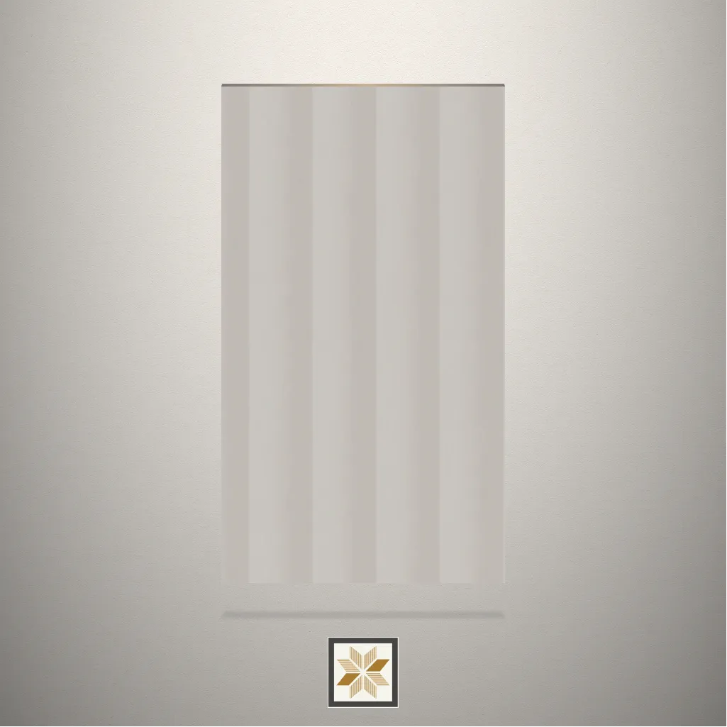 Urban Beige Fluted Beige Laminate (8x4 feet,1 mm): LM-16296