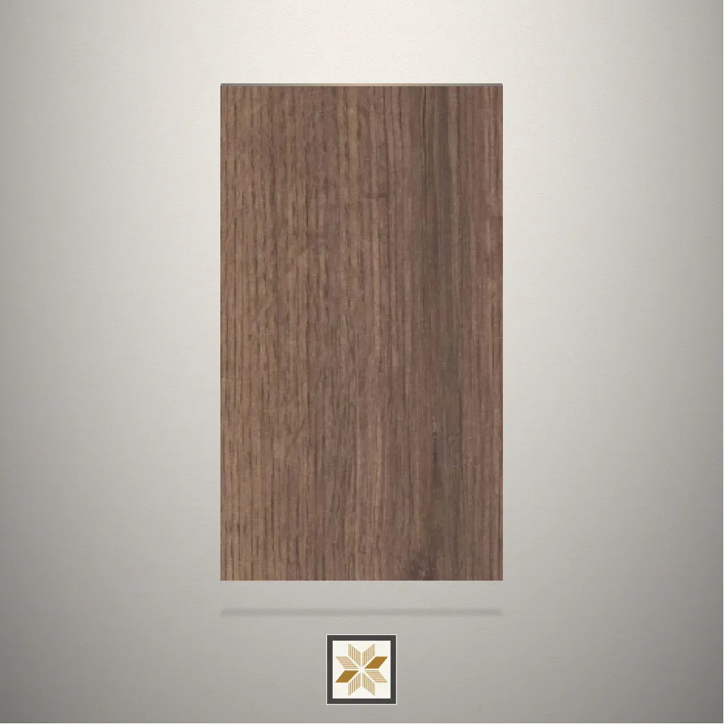 High Gloss Fawn Rustic Wooden Brown Laminate (8x4 feet,0.8 mm): LM-16307