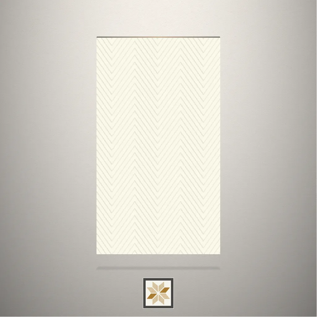 Textured Off White Pattern White Laminate (8x4 feet,1 mm): LM-16308