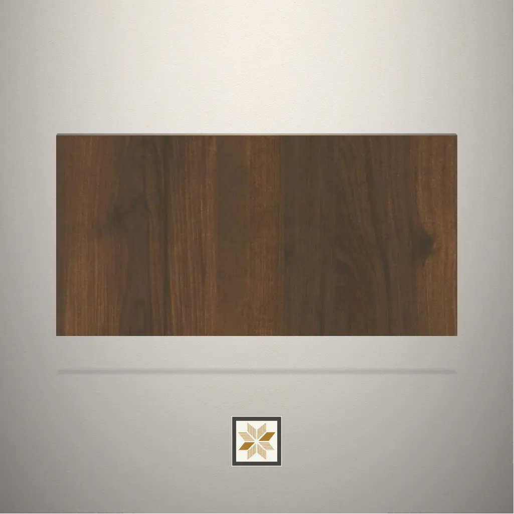 Textured Smoked Oak Wooden Brown Laminate (8x4 feet,0.8 mm): LM-16342