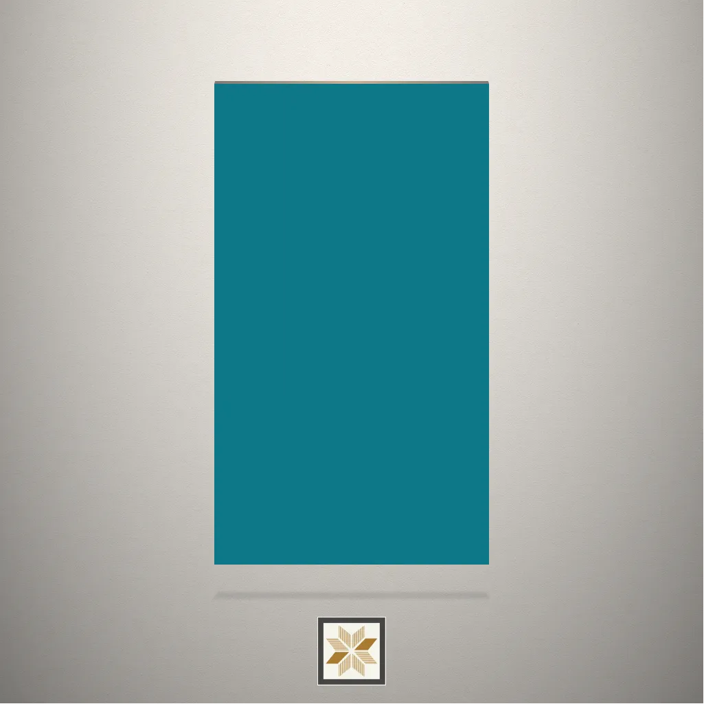 Matt Ombre Green Solid Color Blue Laminate (8x4 feet,1 mm): LM-16392