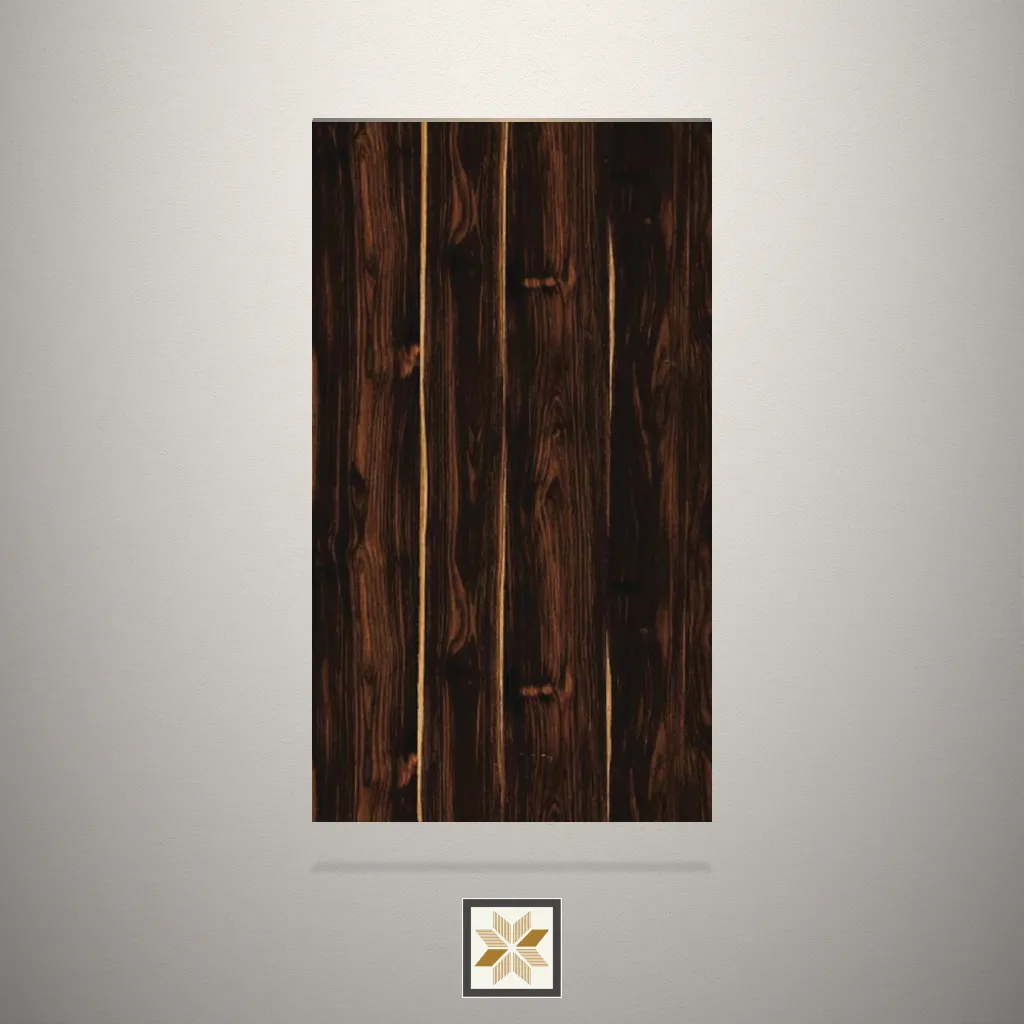 Gloss Wooden Brown Laminate (8x4 feet,1.5 mm): LM-16396