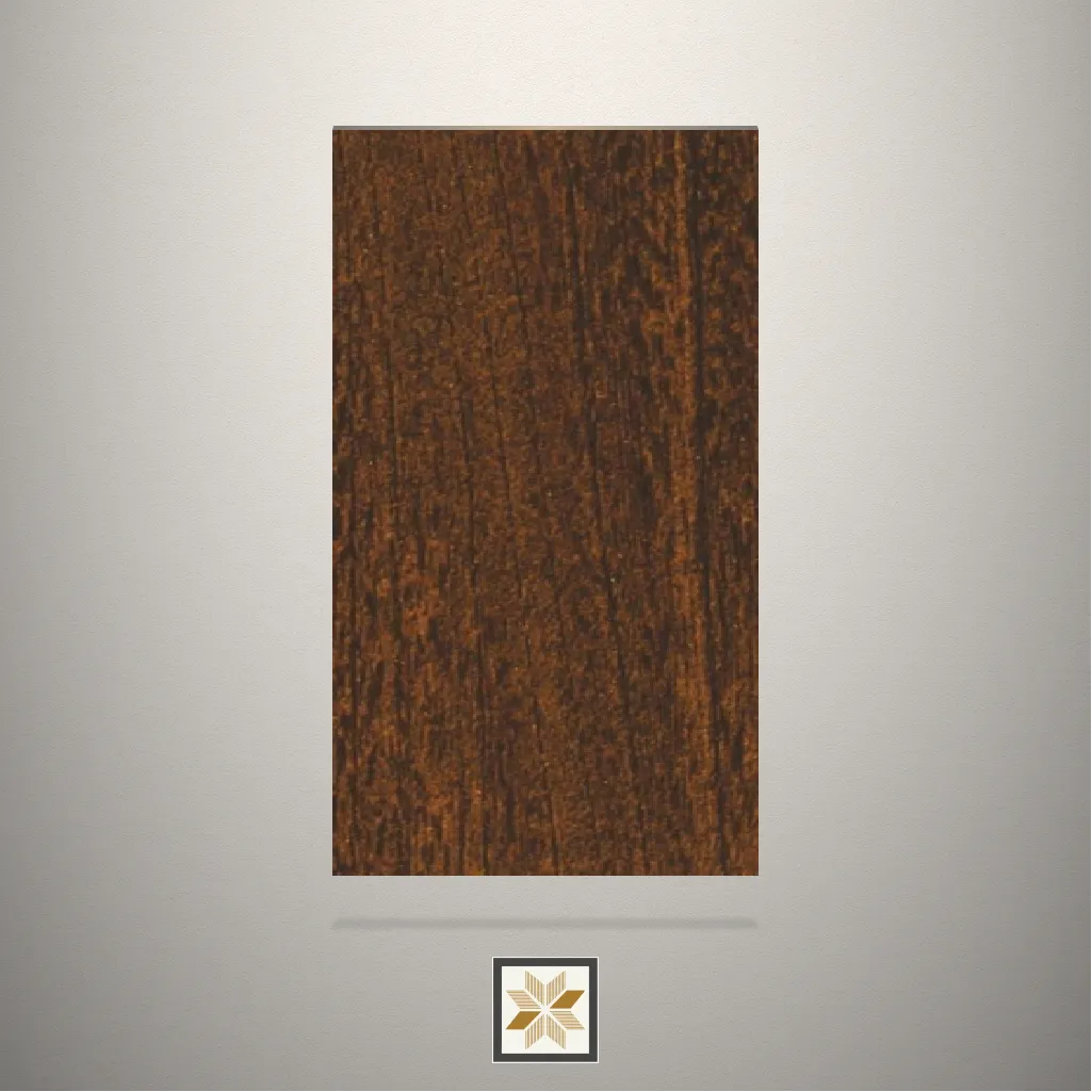 High Gloss SLK Wooden Brown Laminate (8x4 feet,0.8 mm): LM-16458
