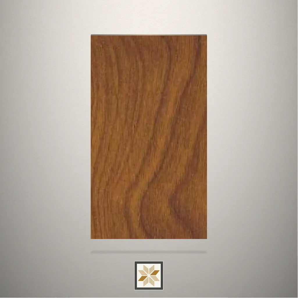 High Gloss Wooden Brown Laminate (8x4 feet,0.8 mm): LM-16524