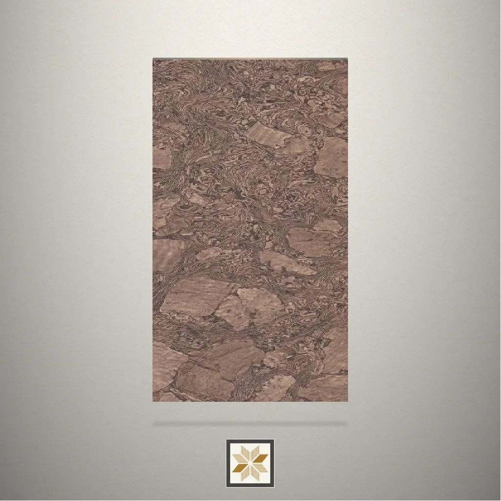 Textured Stellar Bronze Stone Brown Laminate (8x4 feet,0.8 mm): LM-16528