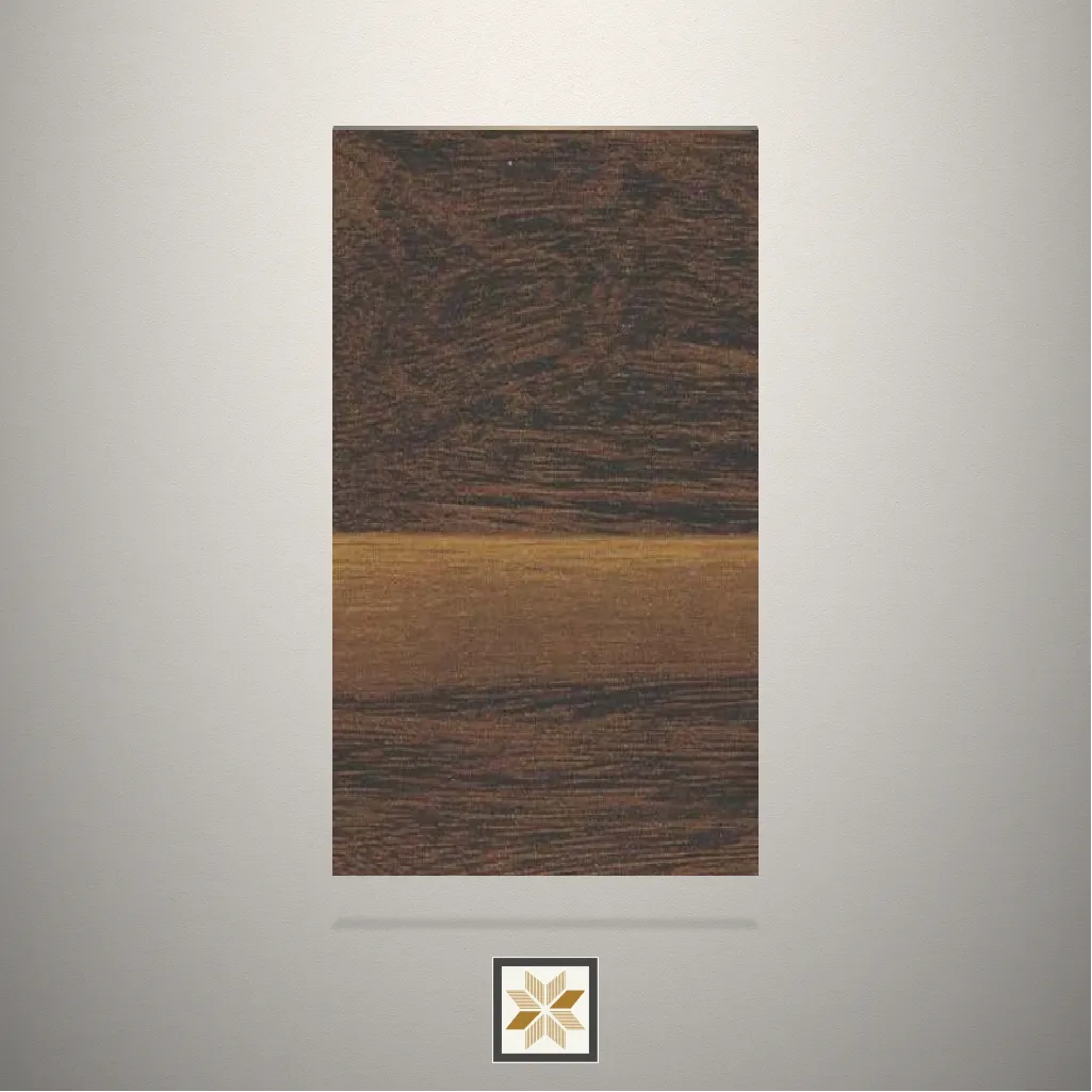 High Gloss SLK Wooden Brown Laminate (8x4 feet,0.8 mm): LM-16558