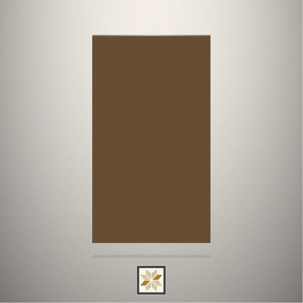 Peach Brown Solid Color Brown Laminate (8x4 feet,1 mm): LM-16584