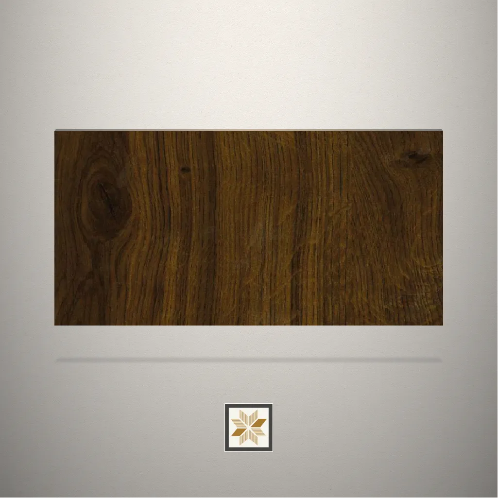 High Gloss Wooden Brown Laminate (8x4 feet,0.8 mm): LM-16618