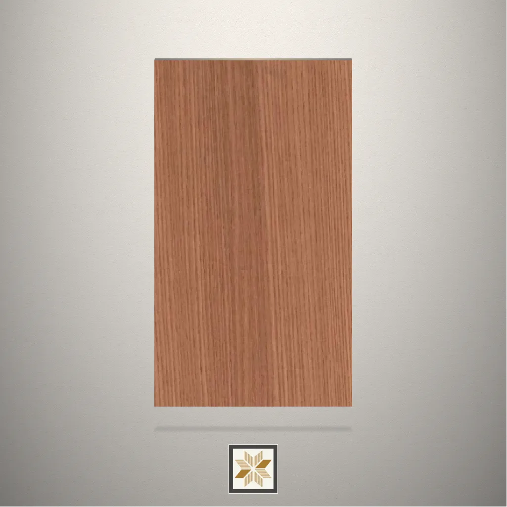 High Gloss Douglas Fresco Wooden Brown Laminate (8x4 feet,0.8 mm): LM-16675
