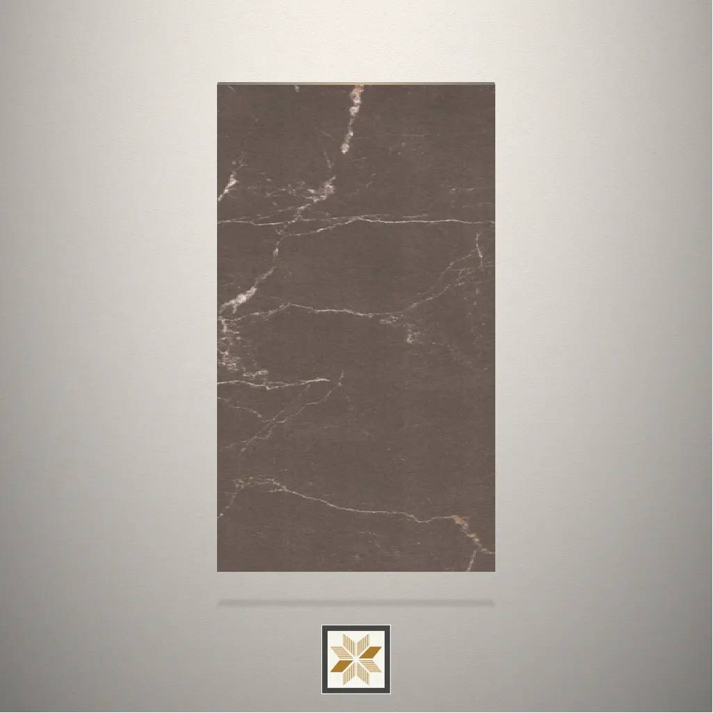 Muddled Sierra Marble Brown Laminate (8x4 feet,0.8 mm): LM-16692