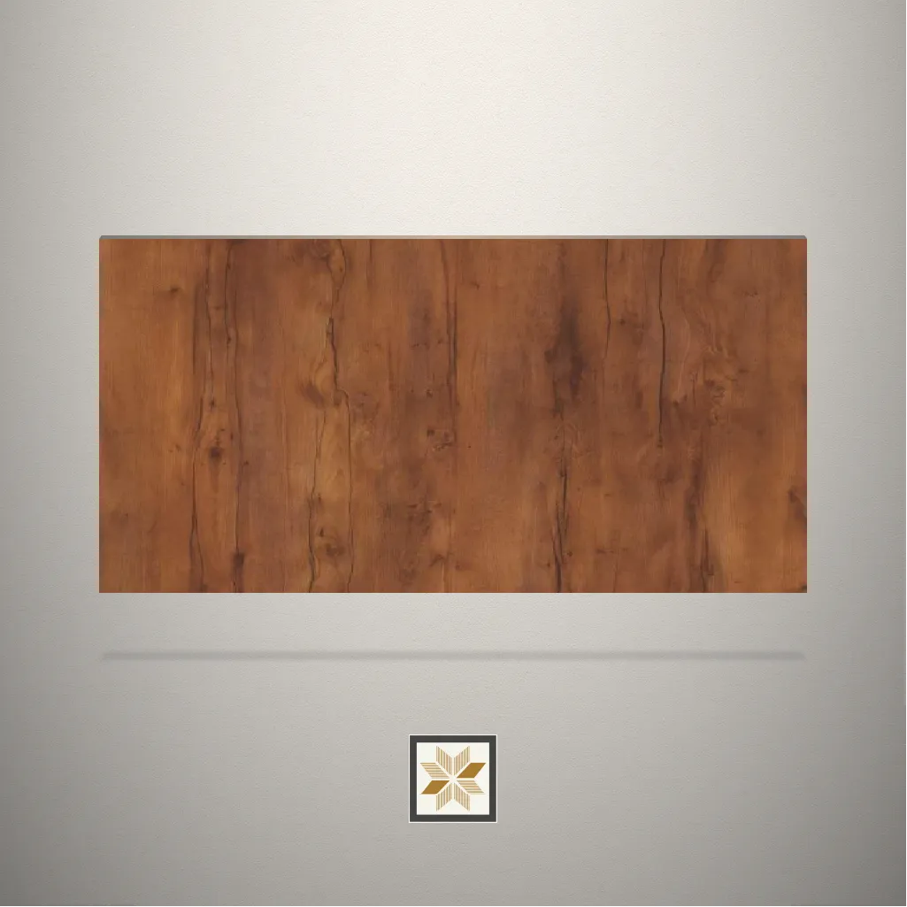 Textured Amazonia Wooden Brown Laminate (8x4 feet,0.8 mm): LM-16717