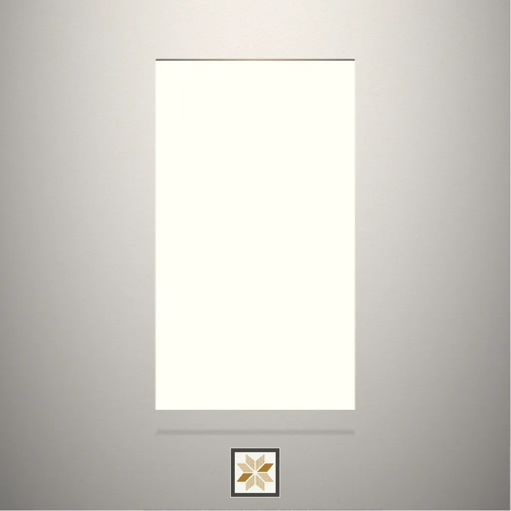 Off White Solid Color White Laminate (8x4 feet,0.8 mm): LM-16748