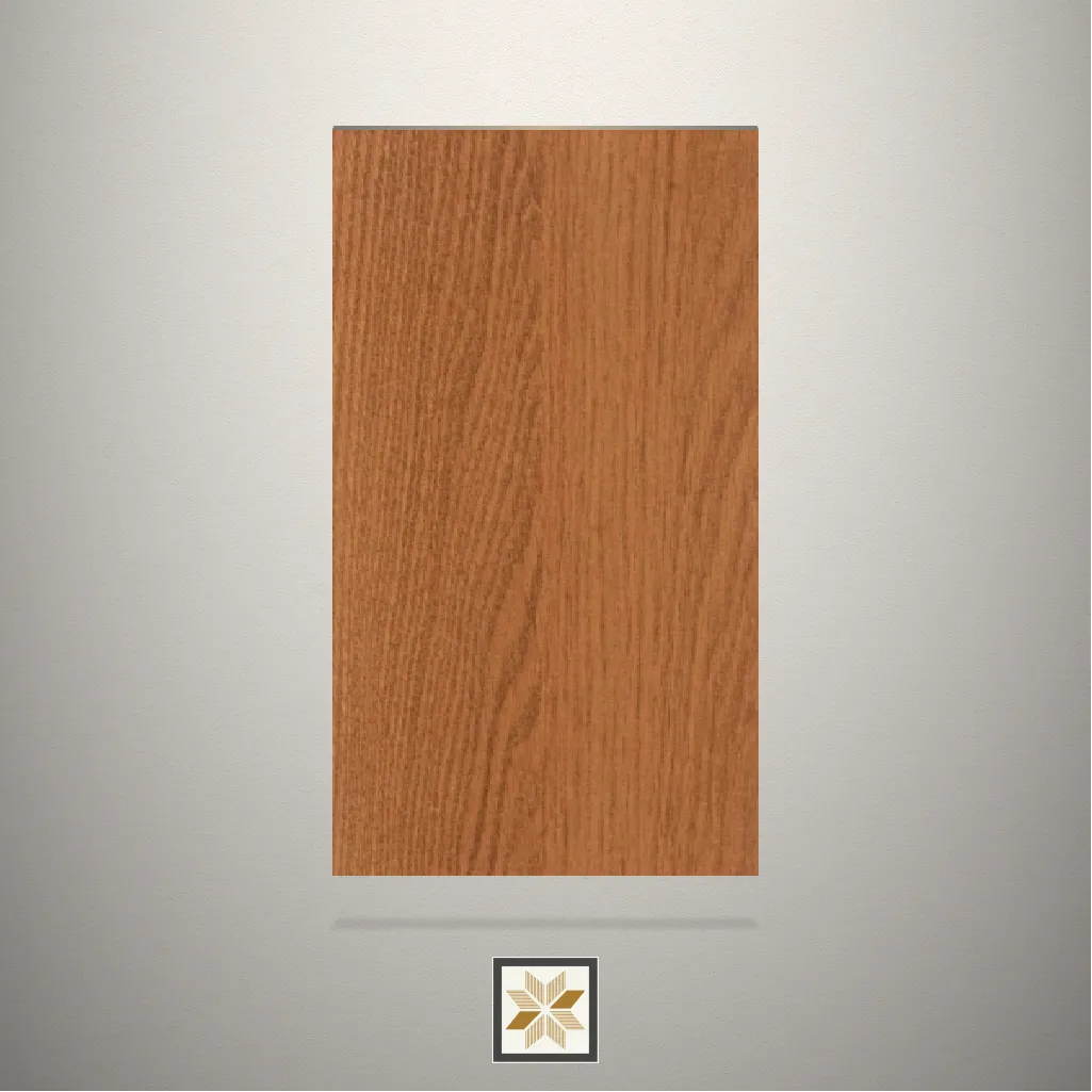HT Red Oak Wooden Brown Laminate (8x4 feet,1 mm): LM-16752