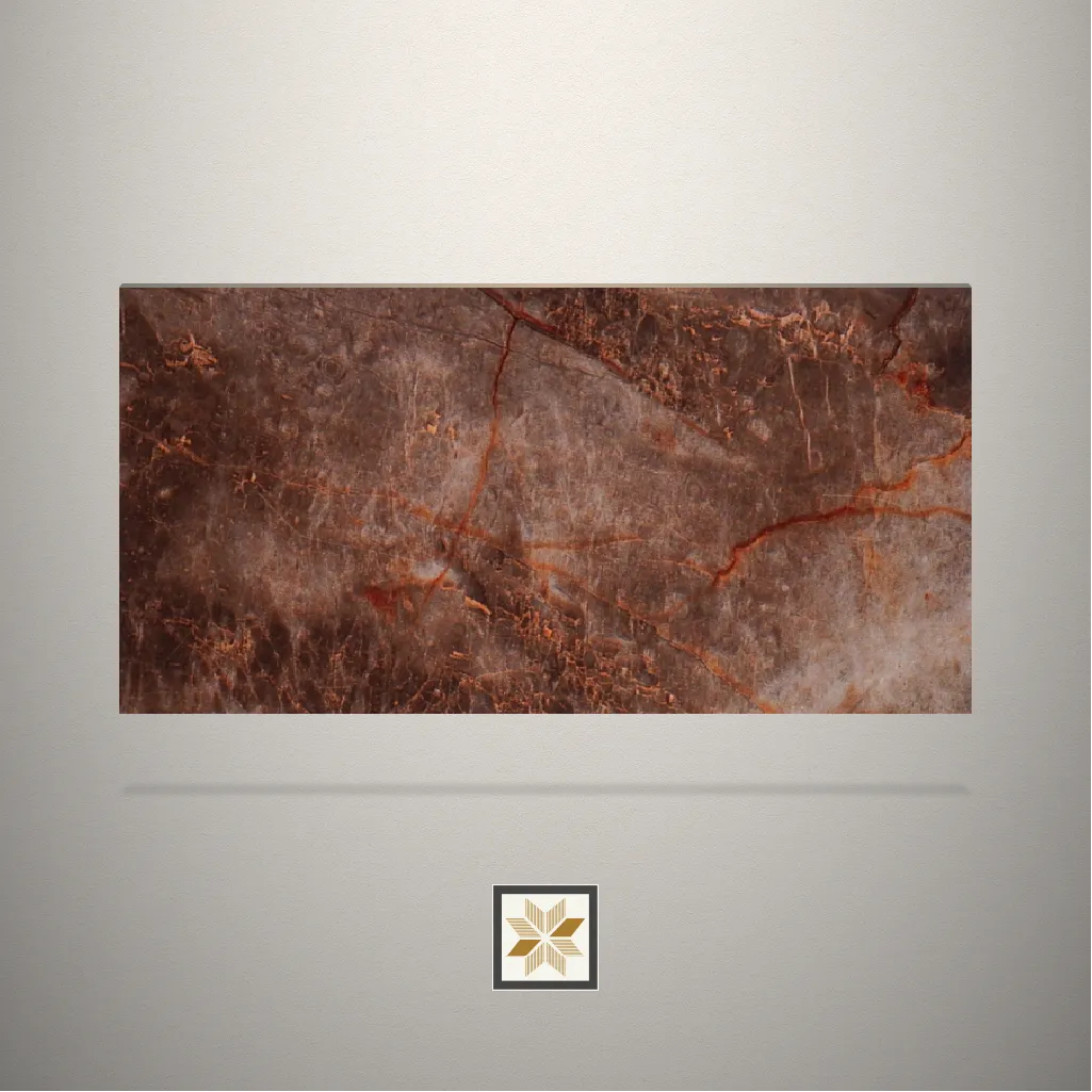 Italian Dark Rustic Vintage Brown Laminate (8x4 feet,1 mm): LM-16793