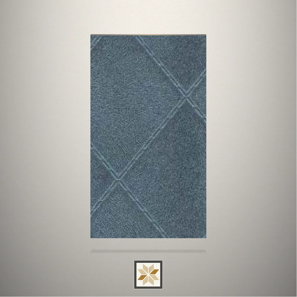 Textured Stone Blue Laminate (8x4 feet,0.8 mm): LM-16822