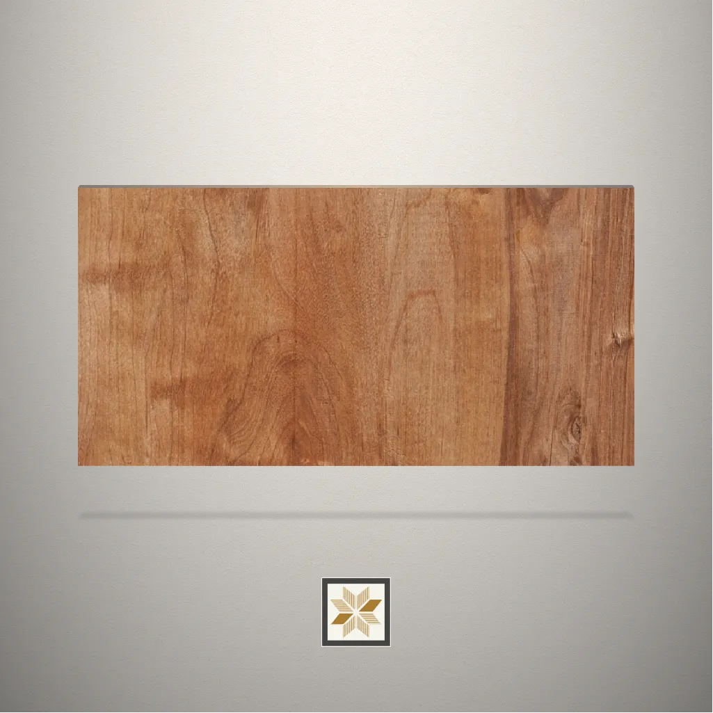 HT Cherry Syca Wooden Brown Laminate (8x4 feet,1 mm): LM-16932