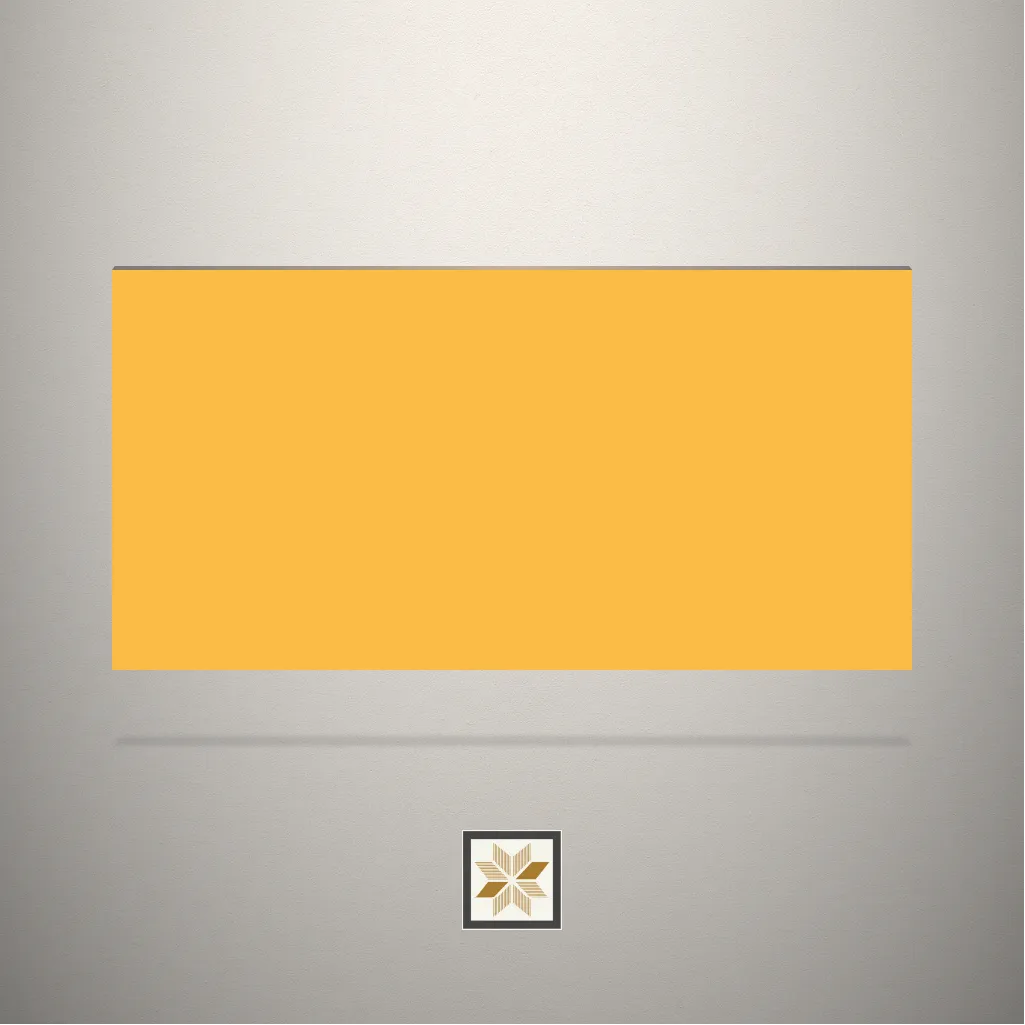 High Gloss SLK Solid Color Yellow Laminate (8x4 feet,0.8 mm): LM-16934