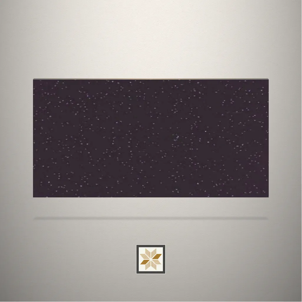 High Gloss Magical Glitter Sparkle Glitter Black Laminate (8x4 feet,0.8 mm): LM-16940