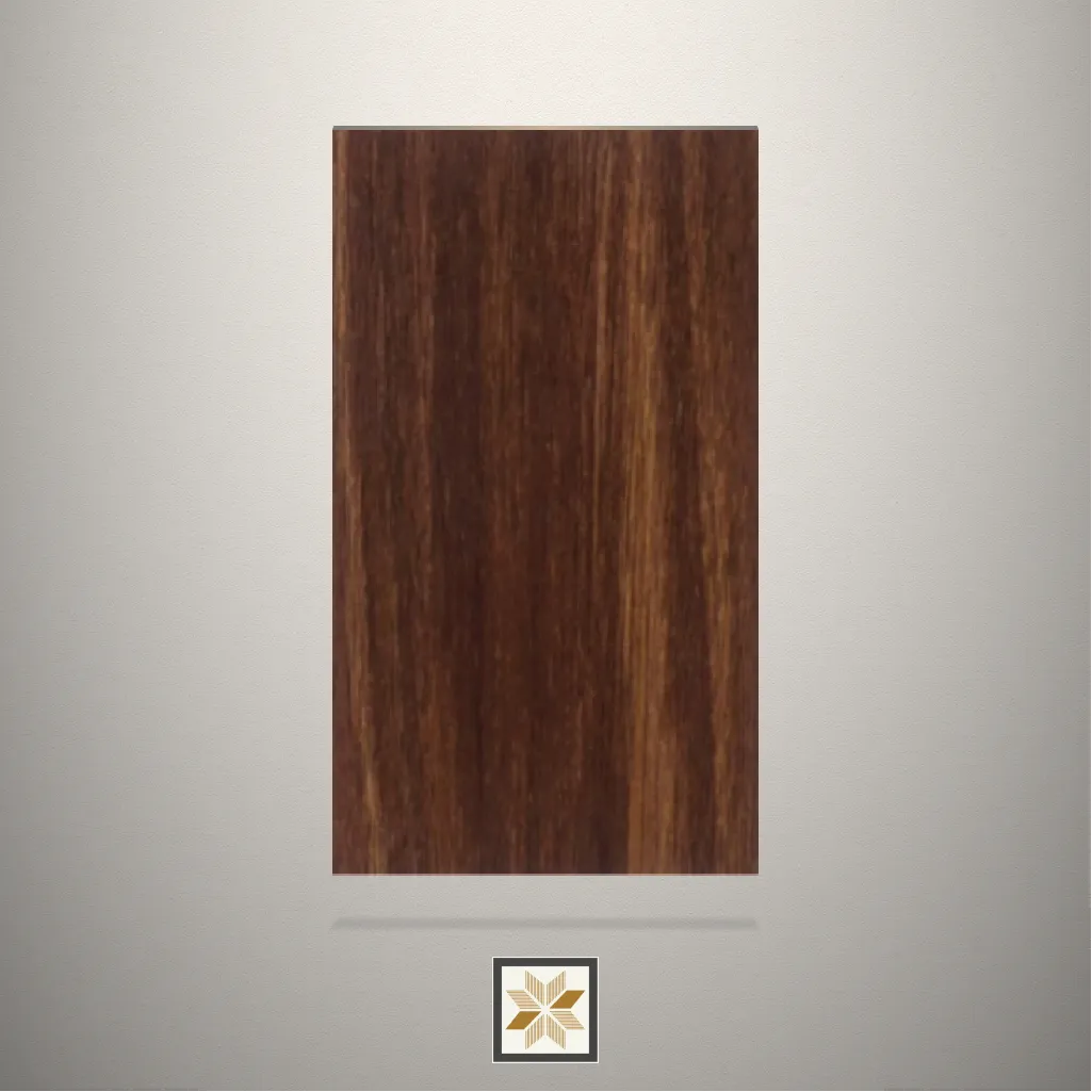 HT Quater Walnut Wooden Brown Laminate (8x4 feet,1 mm): LM-16945