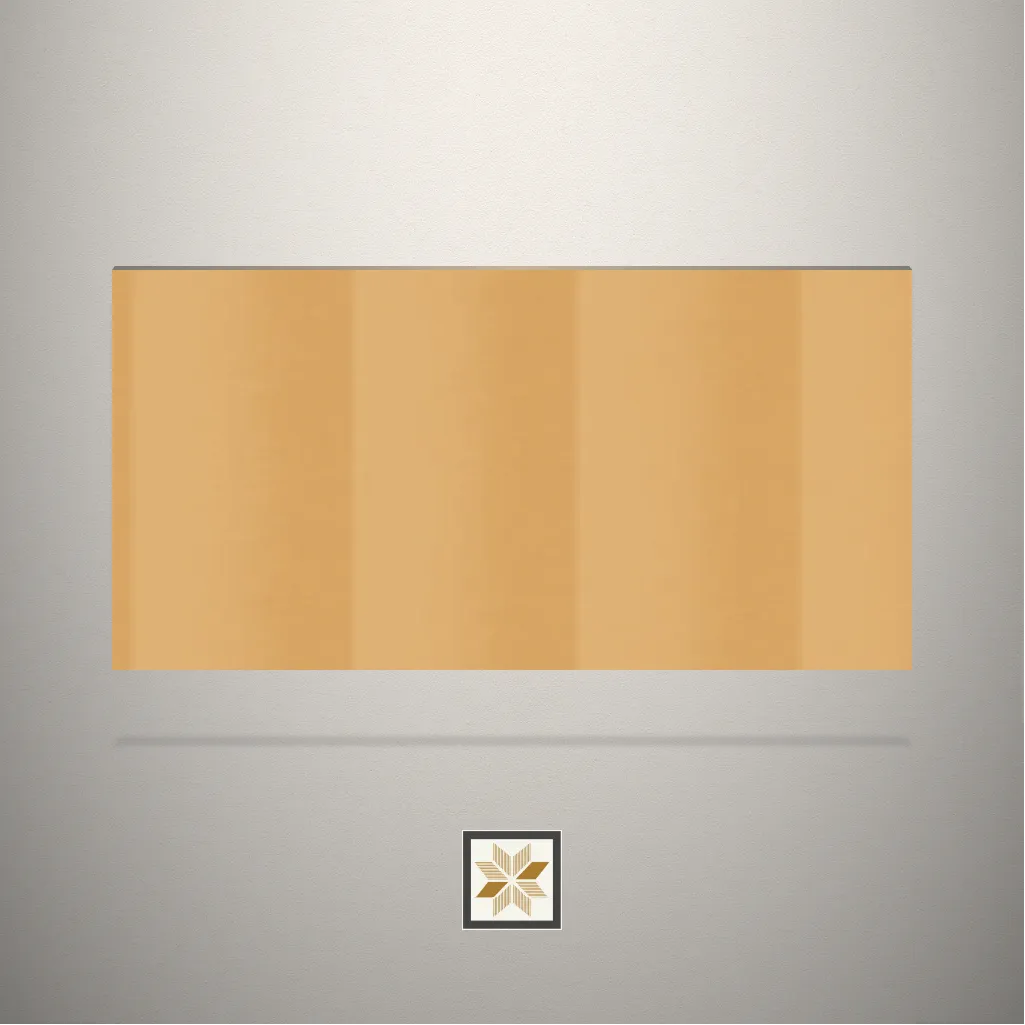 HT Pancake Fluted Orange Laminate (8x4 feet,1 mm): LM-16978