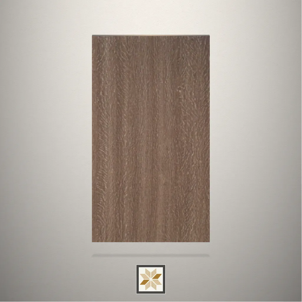HT Sapeli Dyed Natural Wooden Brown Laminate (8x4 feet,1 mm): LM-16998