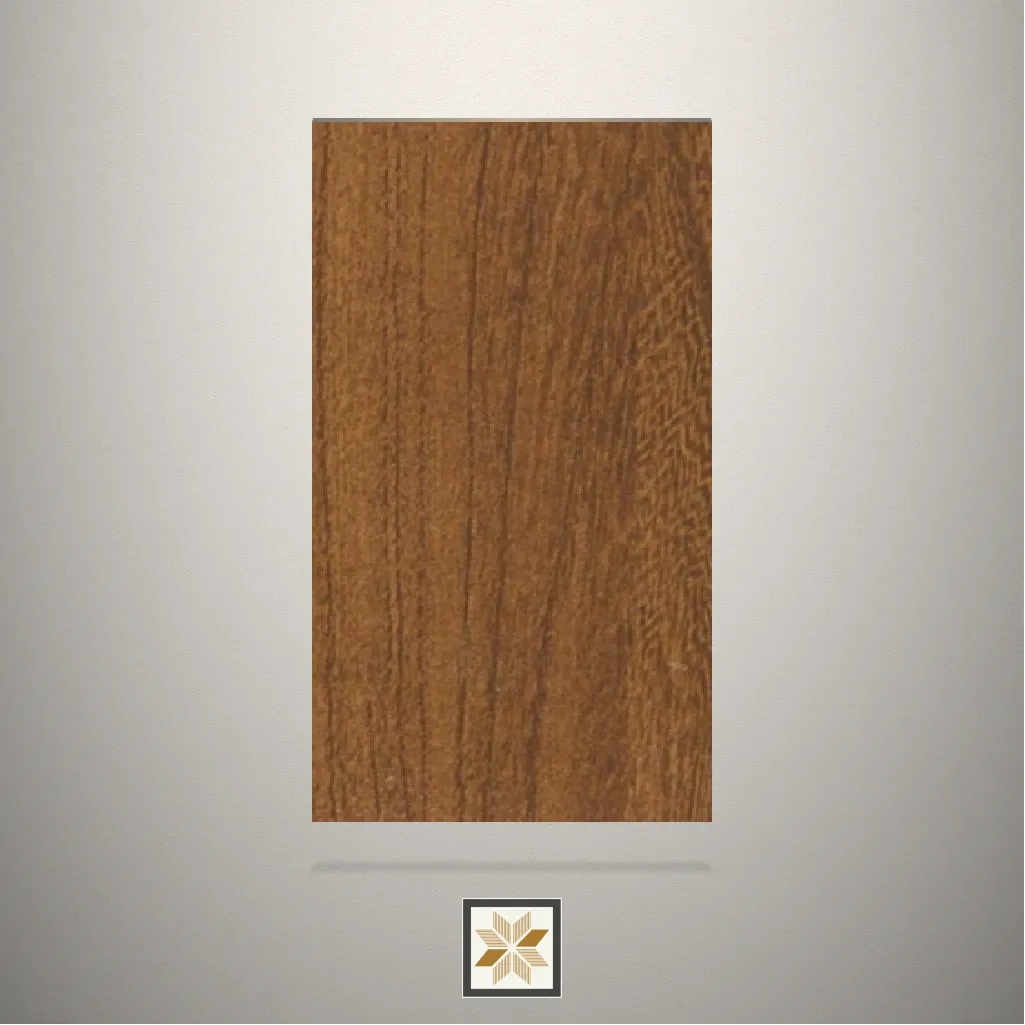 High Gloss Wooden Brown Laminate (8x4 feet,0.8 mm): LM-17032